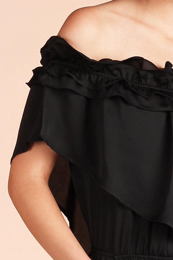Nightingale Ruffle Jumpsuit - Ahri