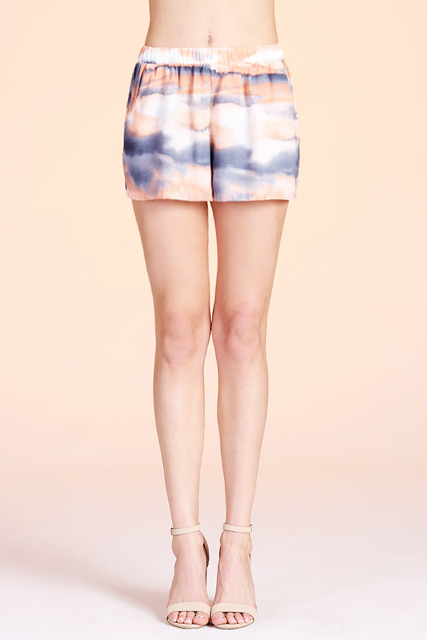 Cloud Tie Dye Shorts