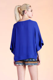 Kimono Crinkle Top